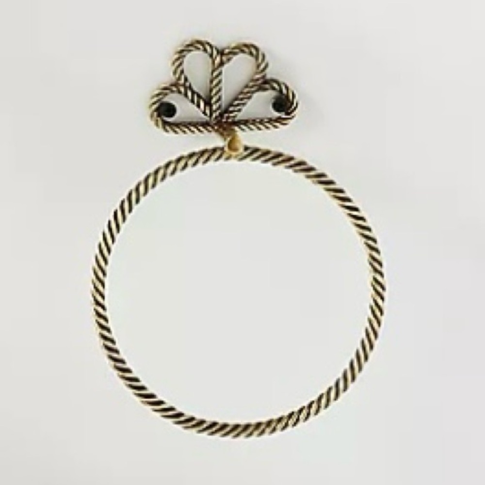 NWOT Anthropologie Francis Towel Ring